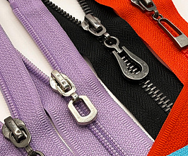 Новая коллекция слайдеров и пуллеров для застёжек-молний